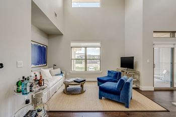 Clubroom With TV at The Santal, Texas